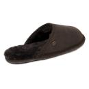 Mens Bedford Sheepskin Slipper Chocolate Distressed Extra Image 2 Preview